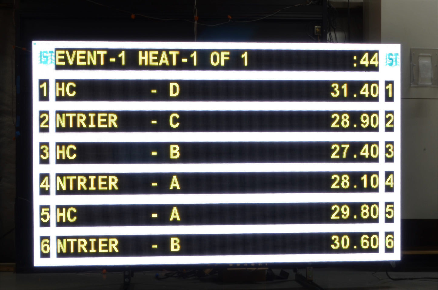 Video Graphic Scoreboard